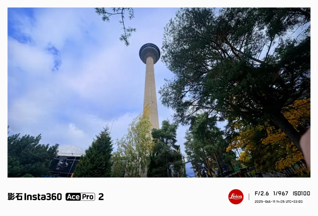 Last time we only saw it from a distance, but this time we finally stood at its base. Looking up at that moment, I realized how tall it really is.