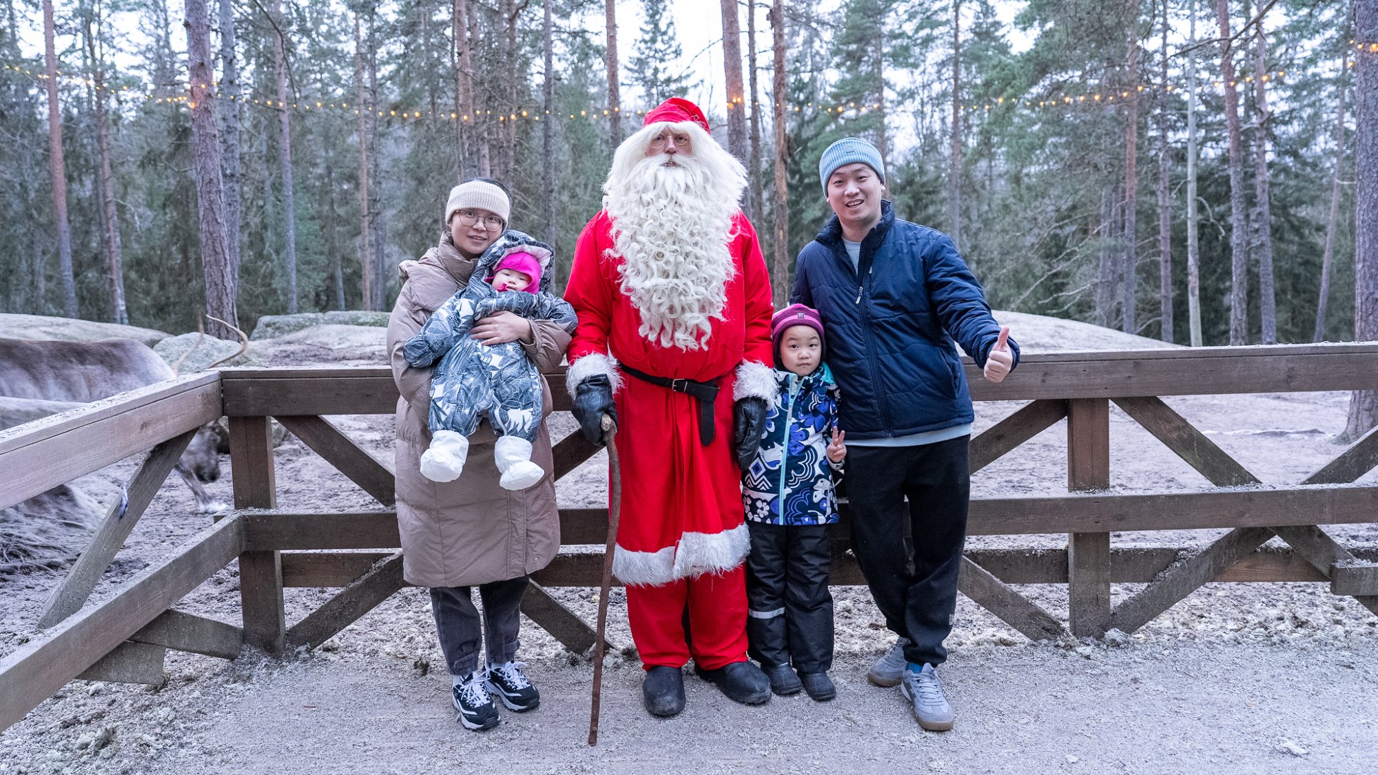 圣诞节前后，在芬兰的森林里真的能遇见“圣诞老人”