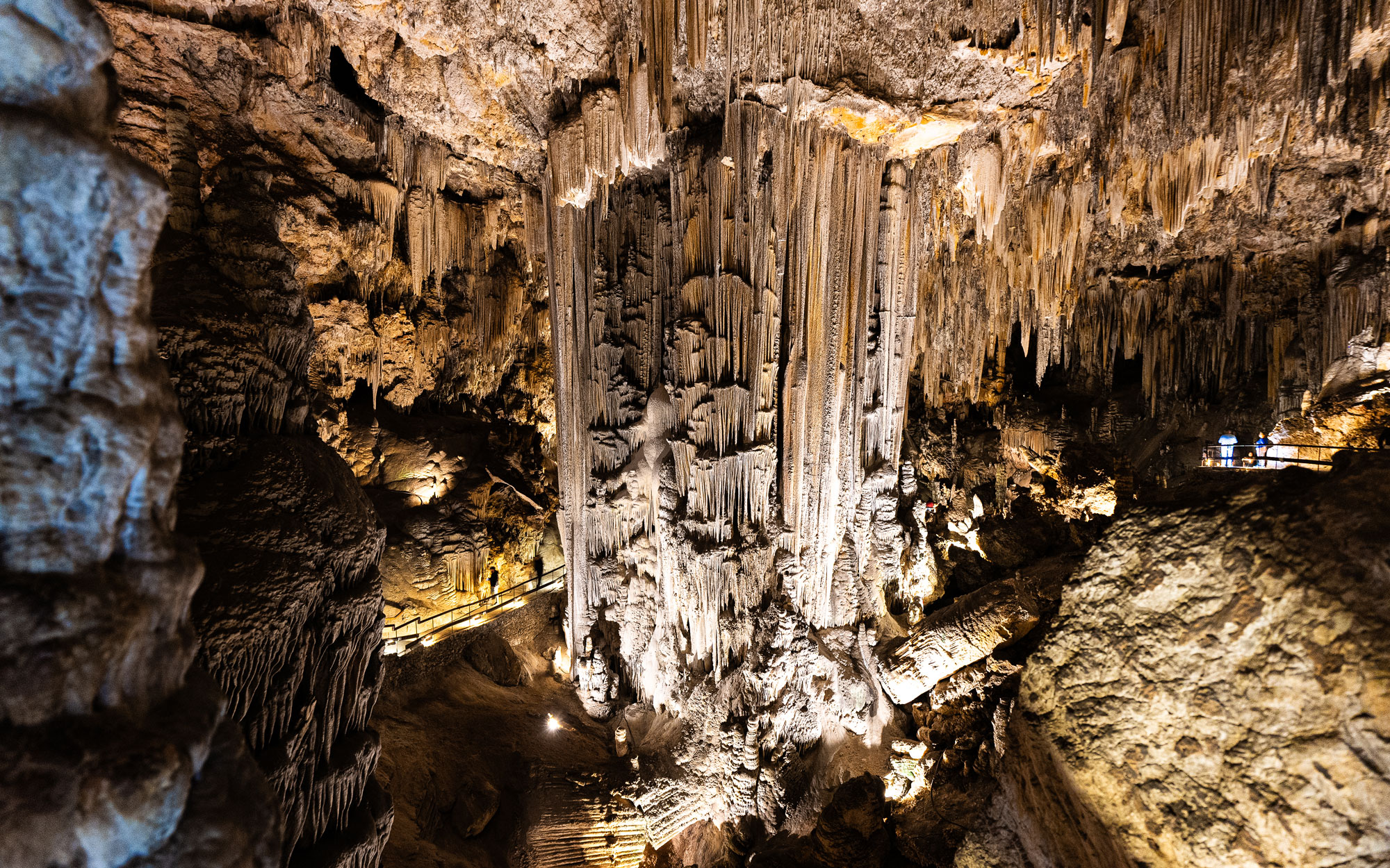 The world's largest stalactite inside Nerja Caves